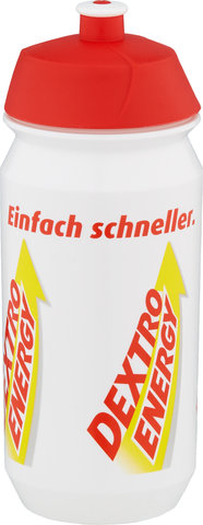 Dextro Energy Trinkflasche - weiß-gelb-rot/500 ml