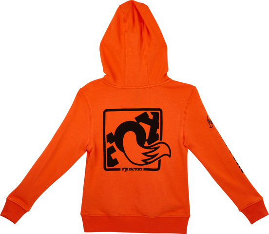 FOX Logo Youth Hoodie - orange/M