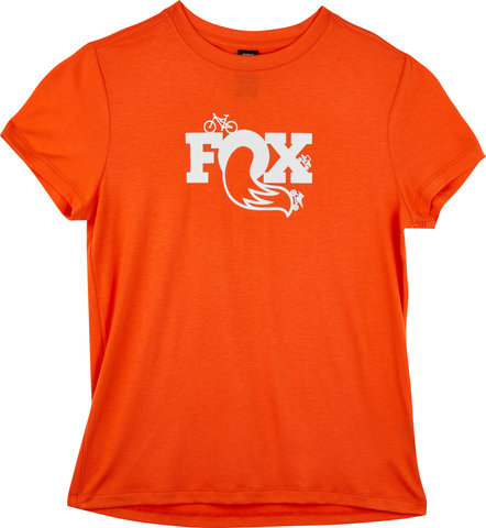 Fox Racing Shox Camiseta FOX Logo Youth S/S - naranja/M