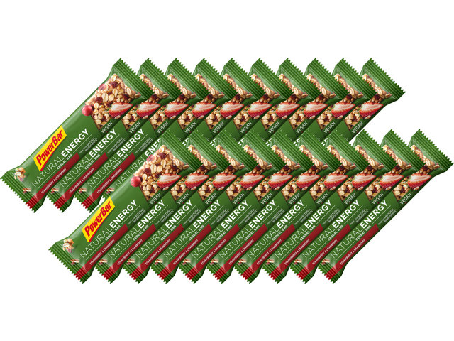 Natural Energy Cereal Bar - 20 Bar - strawberry & cranberry/800 g