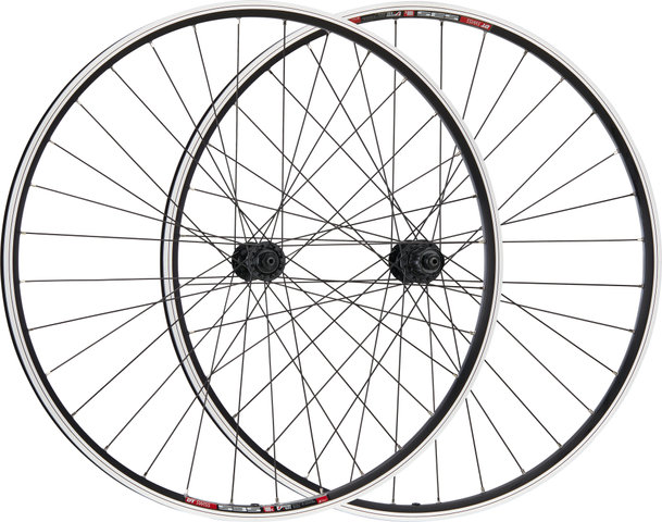 Urban Acera V-Brake DT Swiss 535 28" Wheelset - black/28" set (front 9x100 + rear 10x135)
