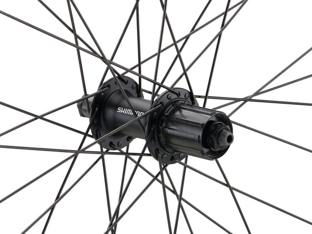 Urban Acera V-Brake DT Swiss 535 28" Laufradsatz - schwarz/28" Satz (VR 9x100 + HR 10x135) Shimano