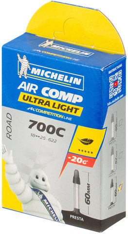 Schlauch A1 Aircomp Ultra-Light Road für 28" - universal/18/25-622 SV 60 mm