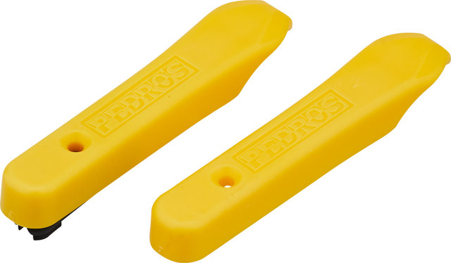 Pedros Set de 2 Démonte-Pneus Micro Lever - jaune/universal