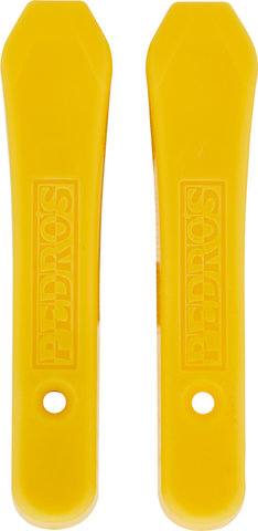 Pedros Micro Lever Tyre Levers - Set of 2 - yellow/universal