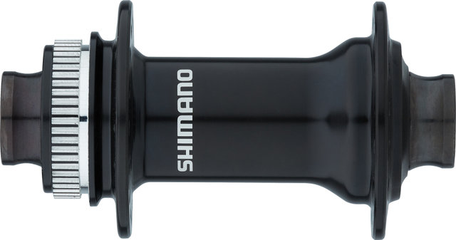 Shimano Buje RD HB-MT410 Disc Center Lock para ejes pasantes de 15 mm - negro/15 x 100 mm / 32 agujeros