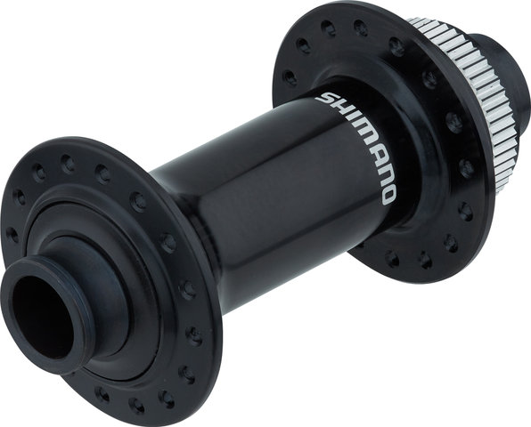 Shimano Buje RD HB-MT410-B Disc Center Lock para ejes pasantes de 15 mm - negro/15 x 110 mm / 32 agujeros