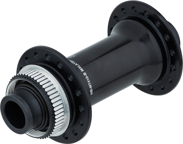 Shimano Buje RD HB-MT410-B Disc Center Lock para ejes pasantes de 15 mm - negro/15 x 110 mm / 32 agujeros