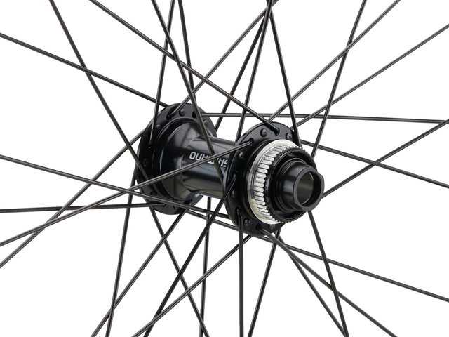 Mountain Deore Disc Center Lock DT Swiss 533D 29" Laufradsatz - schwarz/29" Satz (VR 15x100 + HR 10x135) Shimano Micro Spline