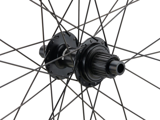 bc basic Roue Mountain Deore Disc Center Lock DT Swiss 533D 29" Boost - noir/roue arrière 29" 12x148 Boost Shimano Micro Spline