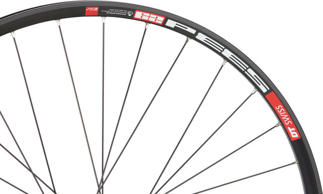 bc basic Roue Mountain Deore Disc Center Lock DT Swiss 533D 29" Boost - noir/29" roue arrière 12x148 Shimano