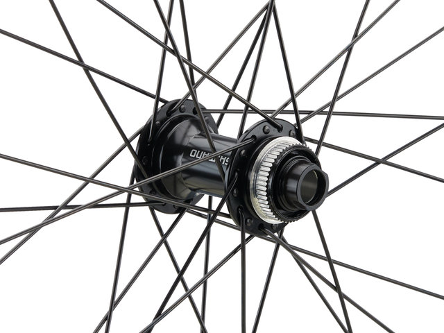 bc basic Roue Urban Deore Disc Center Lock DT Swiss 533D 28" - noir/28" avant 15x100