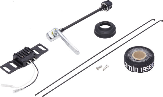 Rueda Urban Deore Disc Center Lock DT Swiss 533D 28" - negro/28" RD 9x100 Dynamo