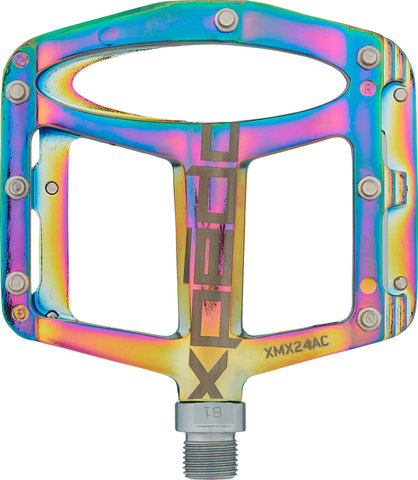 Xpedo Spry Aluminium Platform Pedals - oil slick/universal