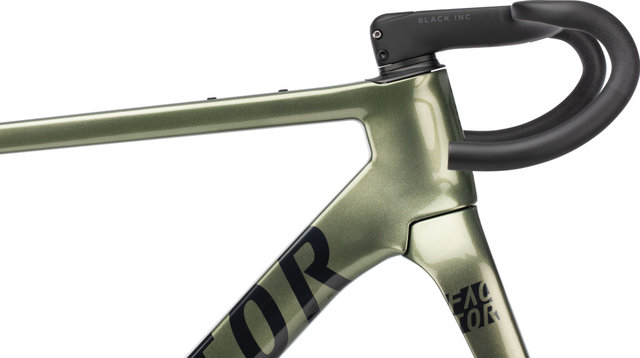 Factor OSTRO Gravel V.A.M. UDH Disc Shimano Carbon Rahmenkit - olive green | M | 27,5" (650B), 28" | 0 mm | 50 mm | 38 cm, 110 mm