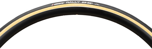 Vittoria Rally 28" Tubular Tyre - black-brown/23-622 (28x23 mm)