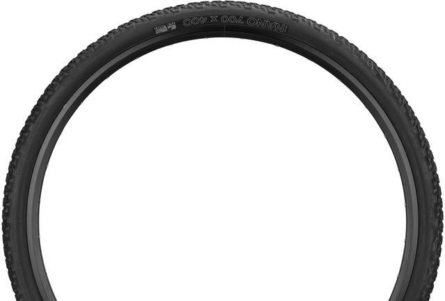 WTB Nano 40 TCS Light Fast Rolling 28" Folding Tyre - black/40-622 (700x40c)