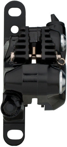 Shimano Étrier de Frein 105 BR-R7070 avec Plaquettes en Résine - silky black/roue avant Flat Mount