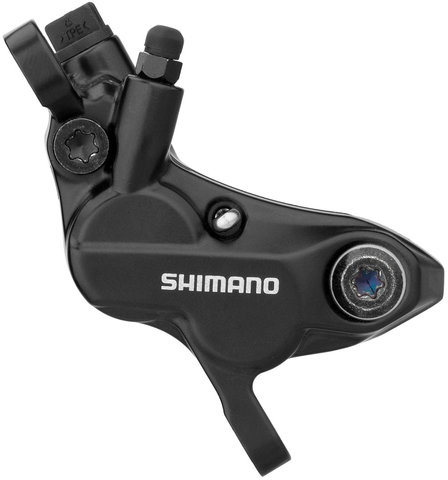 Shimano BR-MT520 Bremssattel mit Resinbelag - schwarz/VR / HR Postmount 6"