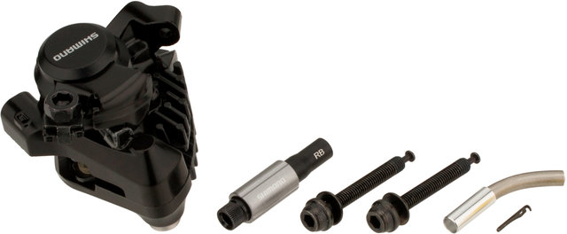 Pinza de frenos BR-RS305 con pastillas de resina - negro/rueda trasera