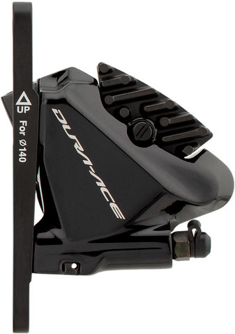 Pinza de frenos Dura-Ace BR-R9170 con pastillas de resina - negro/RD Flat Mount