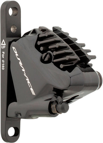Pinza de frenos Dura-Ace BR-R9170 con pastillas de resina - negro/RD Flat Mount