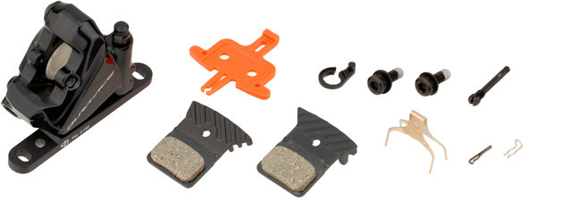 Pinza de frenos Dura-Ace BR-R9170 con pastillas de resina - negro/RD Flat Mount