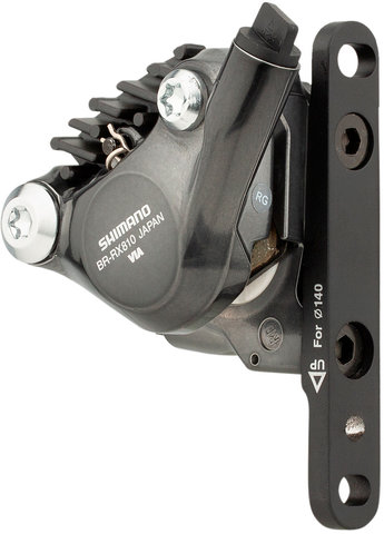Pinza de frenos GRX BR-RX810 con pastillas de resina - antracita/RD Flat Mount