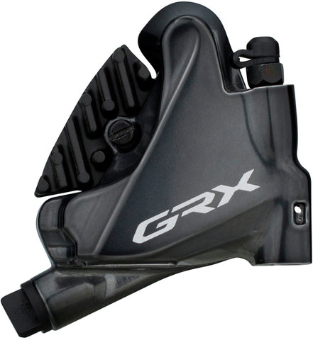 Shimano GRX Brake Caliper BR-RX810 w/ Resin Pads - anthracite/rear flat mount