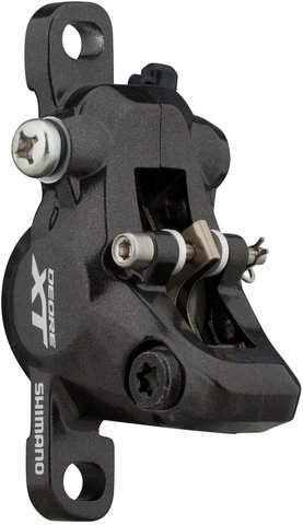 Shimano XT BR-M8000 Brake Caliper w/ Resin Pads - black/front / rear post mount 6"