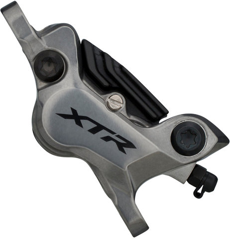 Shimano XTR Enduro Bremssattel BR-M9120 mit Resinbelag - grau/VR / HR Postmount 6"