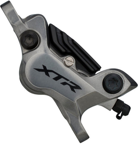 Shimano Étrier de frein XTR Enduro BR-M9120 avec Plaquettes en Résine - gris/avant /arrière post mount 6"