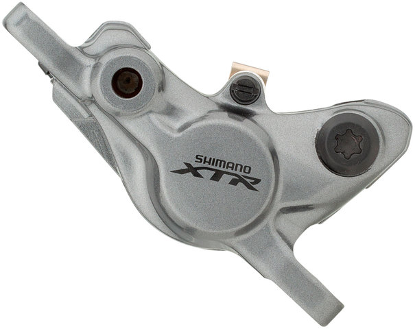 Shimano Pinza de frenos XTR Race BR-M9000 con pastillas de resina - gris/VD / RT Post Mount 6"