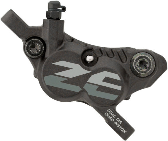 Shimano ZEE BR-M640 Brake Caliper w/ Resin Pads - black/front / rear post mount 6"