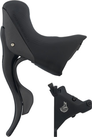 Freno disco Chorus maneta de cambios/frenos 12s hidr. Ergopower 2021 - negro/RD/160 mm