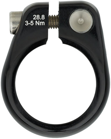Salsa Lip Lock Sattelklemme mit Schraube - black/28,8 mm