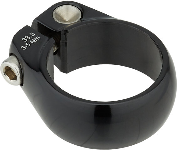 Salsa Abrazadera de sillín Lip Lock con tornillo - black/33,3 mm