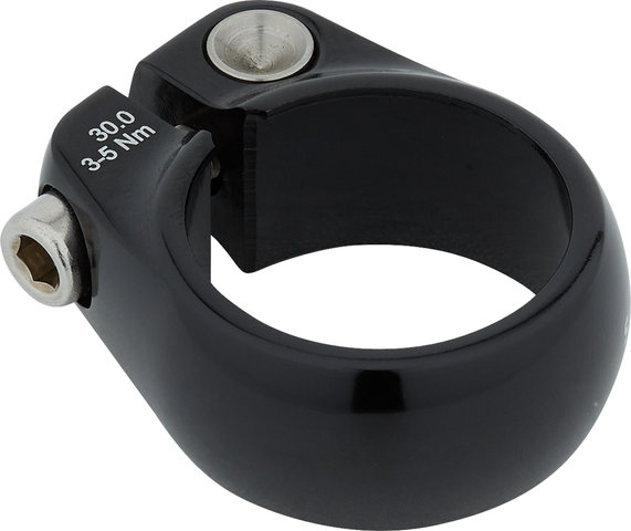 Salsa Abrazadera de sillín Lip Lock con tornillo - black/30,0 mm