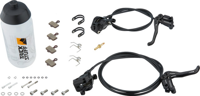 Set de frenos de disco Piccola Carbon d+t - negro/set (RD + RT)