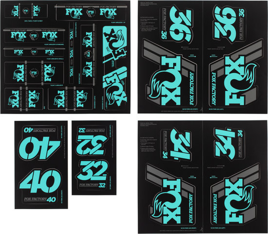 Heritage Fork and Shock Decal Kit up to Model 2020 - mint/universal