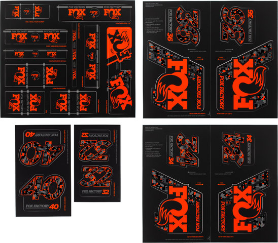 Heritage Fork and Shock Decal Kit up to Model 2020 - DigiCam/universal