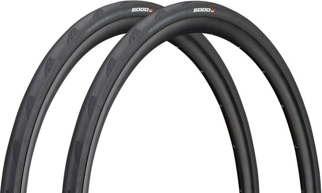 Grand Prix 5000 28" Folding Tyre Set - black/23-622 (700x23c)
