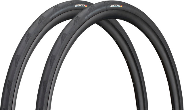 Continental Grand Prix 5000 28" Folding Tyre Set - black/23-622 (700x23c)