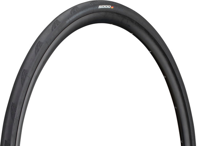 Continental Cubierta plegable en set de 2 Grand Prix 5000 28" + Cámara Race 28 - negro/25-622 (700 x 25C) SV 42 mm