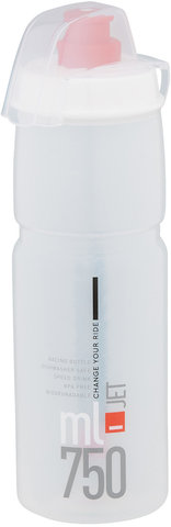 Jet Plus Trinkflasche 750 ml - transparent-rot/750 ml