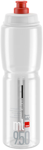 Bidón Jet 950 ml - rojo-transparente/950 ml