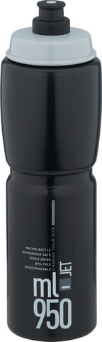 Jet Trinkflasche 950 ml - schwarz-grau/950 ml