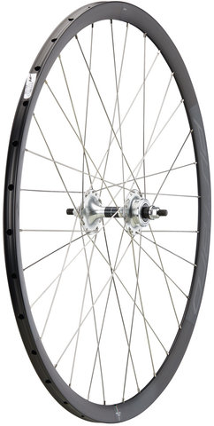 Miche Pistard Tubular Track Wheelset - black-silver/28" set (front 9x100 + rear 10x120)