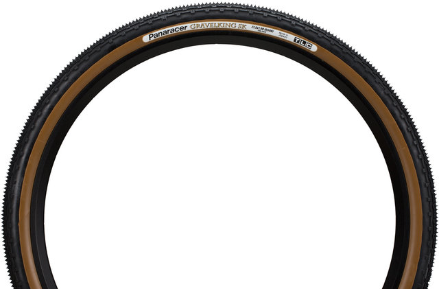 Panaracer GravelKing SK TLC 27.5" Folding Tyre - black-brown/27.5x1.90 (47-584)