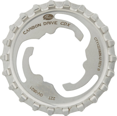 Gates CDX 3-cam SureFit Shimano Unified Rear Belt Drive Sprocket - silver/22 tooth